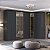 Roupeiro Modulado Ravi em MDF 9 Portas Reflecta 323x232,2cm - Imagem 13