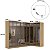 Roupeiro Modulado Ravi em MDF 323x232,2cm 9 Portas Reflecta - Imagem 9