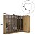 Roupeiro Modulado Ravi em MDF 9 Portas Reflecta 323x232,2cm - Imagem 9