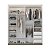 Guarda Roupa Creta em MDF 199,9x230cm 2 Portas Reflecta com Led - Imagem 18
