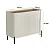 Aparador Buffet com Gaveta 99cm em MDF e Pés Metal com Porta Brise - Imagem 7