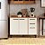 Balcão de Cozinha Havana 120x87,5cm com 3 Portas e 2 Gavetas - Imagem 1