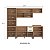 Cozinha Modulada Havana 255x220cm 11 Portas 2 Gavetas Pés Reguláveis - Imagem 11
