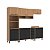 Cozinha Modulada Havana 255x220cm 11 Portas 2 Gavetas Pés Reguláveis - Imagem 2