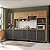 Cozinha Modulada Havana 320x220cm 15 Portas 2 Gavetas Pés Reguláveis - Imagem 1