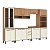Cozinha Modulada Havana 320x220cm 15 Portas 2 Gavetas Pés Reguláveis - Imagem 8