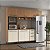 Cozinha Modulada Havana 255x220cm 9 Portas 2 Gavetas Pés Reguláveis - Imagem 1