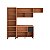 Cozinha Modulada Havana 255x220cm 9 Portas 2 Gavetas Pés Reguláveis - Imagem 10