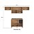 Cozinha Modulada Havana em MDP 260x220cm 6 Portas 2 Gavetas com Pés - Imagem 10