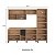 Cozinha Modulada Havana MDP 255x220cm 11 Portas 2 Gavetas com Pés - Imagem 11