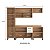 Cozinha Modulada Havana com Tampo 245x220cm 9 Portas 2 Gavetas com Pés - Imagem 11