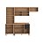 Cozinha Modulada Havana 250x220cm em MDP 9 Portas 2 Gavetas com Pés - Imagem 10