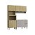 Cozinha Modulada Ibiza em MDF 190cm 10 Portas 2 Gavetas Pés Reguláveis - Imagem 2