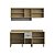 Cozinha Modulada Ibiza MDF 10 Portas 190cm com Tampo e Pés Reguláveis - Imagem 4