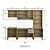 Cozinha Modulada Ibiza MDF 14 Portas 2 Gavetas 260cm com Tampo e Pés - Imagem 5