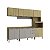 Cozinha Modulada Ibiza em MDF 14 Portas 260cm com Tampo Pés Reguláveis - Imagem 4