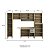 Cozinha Modulada Ibiza em MDF 14 Portas 300cm com Tampo com Pés - Imagem 4