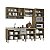 Cozinha Modulada Ibiza MDF 14 Portas 260cm com Tampo e Pés Ajustáveis - Imagem 3
