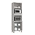 Torre Quente Cozinha Sardenha em MDF 70x230cm 3 Portas com Pés - Imagem 4