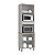Torre Quente Cozinha Sardenha em MDF 70x230cm 3 Portas com Pés - Imagem 9
