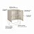 Balcão Buffet Aura Orgânico 90x111cm com 2 Portas e Pés em Metal - Imagem 17