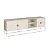 Rack Aura Orgânico para TV até 65'' 180x60cm 2 Portas c/ Pés em Metal - Imagem 14