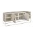 Rack Orgânico Aura p/ TV até 55'' 150x60cm 2 Portas c/ Pés Metal - Imagem 15