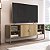 Rack Luna Orgânico para TV até 55'' 150x60cm 2 Portas com Pés em Metal - Imagem 1