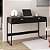 Escrivaninha Home Office Luna Orgânica 125x80cm 2 Gavetas Pés em Metal - Imagem 1