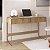 Escrivaninha Home Office Luna Orgânica 125x80cm 2 Gavetas Pés em Metal - Imagem 8