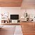 Conjunto Sala Estar Buffet Bar Aparador Rack Orgânico Aura Pés Metal - Imagem 15