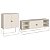 Conjunto Sala de Estar Buffet Rack Aura Estilo Orgânico c/ Pés Metal - Imagem 16