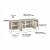Conjunto Sala de Estar Buffet Rack Aura Estilo Orgânico c/ Pés Metal - Imagem 19