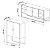 Conjunto Sala de Estar Buffet Rack Aura Estilo Orgânico c/ Pés Metal - Imagem 14