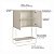 Conjunto Sala de Estar Buffet Bar Aura Estilo Orgânico c/ Pés Metal - Imagem 20