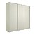 Guarda Roupa Bend em MDF 260x240cm 3 Portas de Correr e 6 Gavetas - Imagem 2