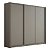 Roupeiro Bend em MDF 276cm 3 Portas 6 Gavetas com Lateral Curva - Imagem 6