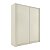 Roupeiro Bend em MDF 190cm 2 Portas 3 Gavetas com Lateral Curva - Imagem 6