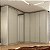 Roupeiro Bend em MDF 504cm 6 Portas com Lateral Curva e Espelho - Imagem 6