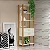 Estante Estilo Industrial com 2 Gavetas 5 Prateleiras 100% MDF - Imagem 7