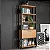 Estante Estilo Industrial 185cm 5 Prateleiras e Porta 100% MDF - Imagem 5