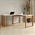 Mesa Escrivaninha para Escritório em L Estilo Industrial 100% MDF - Imagem 5