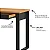 Mesa Escritório Industrial com Gaveta 118cmcm 100% MDF - Imagem 3