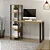 Mesa Escritório com Torre Estilo Industrial 122,5cm 100% MDF - Imagem 1