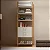 Estante Closet Industrial com 2 Gavetas e 5 Prateleiras - Imagem 5
