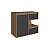 Gabinete Suspenso Banheiro Paula 80cm 2 Gavetas com Porta e Nicho - Imagem 7