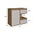 Gabinete Suspenso Banheiro Paula 80cm 2 Gavetas com Porta e Nicho - Imagem 5