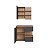 Conjunto Banheiro Suspenso Paula Gabinete 80cm com Espelheira - Imagem 8