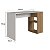 Mesa Escrivaninha Moderna Home Office 120cm com Nicho Aberto - Imagem 6
