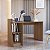 Mesa Escrivaninha Home Office 120x86cm com 2 Nichos - Imagem 1